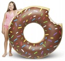 MATRAC DO BAZÉNU NAFUKOVACÍ DONUT HNEDÁ 120CM