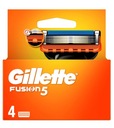 Gillette Fusion5 Náhradné náplne do žiletiek / 4 kusy