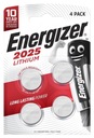 ENERGIZER ŠPECIALIZOVANÉ BATÉRIE CR2025 4 KS