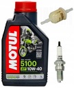 MOTUL OIL + zapaľovacia sviečka + filter Quad Barossa SMC RAM 200cc