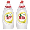 Prostriedok na riad FAIRY 900ml duo Citrón 2ks