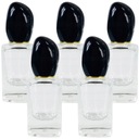 Flakón na parfum s atomizérom Crystal Si Black Flacon 5x30ml