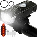 BIKE LAMPA ZADNÁ PREDNÁ USB LED SET