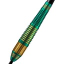 22 g Brány Vivid Steeltip šípky, zelené 22 g