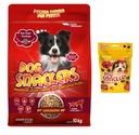 Dog Snackers krmivo pre psov s hovädzím mäsom 10 kg (stredné a veľké plemená) BIOFEED