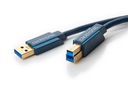 USB 3.0 M/M kábel A-B pre tlačiarne HD skener 3m