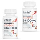 OSTROVIT 2X VITAMÍN D3 4000IU + K2 200 tabliet K2MK-7