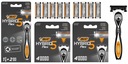 BIC Hybrid 5 Flex Razor + 10 kaziet