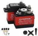 SERVO MECHANIZMUS SERVO 25 KG TD8225MG OCHRANA PROTI POR