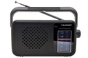 Sieťové a batériové FM rádio Blaupunkt PR8BK, čierne