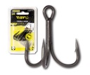 TREBLE HOOK DG povlak č.4/0 Black Cat Anchor x5