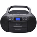 DENVER Boombox Radio CD DAB+ FM AUX USB kazety