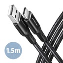 BUCM-AM15AB USB-C - kábel USB-A, 1,5 m, USB 2.0,