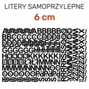 Samolepiace písmená 255 znakov - 6cm