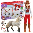 SCHLEICH ADVENTNÝ KALENDÁR KONE DETI HORSE CLUB FÓRKY HRAČKY 2022