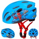 DETSKÁ ŠPORTOVÁ PRILBA NA BICYKEL, NASTAVITEĽNÁ M 52-56cm IN-MOLD SPIDERMAN