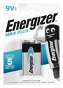 9V LR61 6F22 Energizer Maximálna batéria