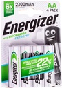 4x ENERGIZER BATÉRIE 2300 mAh HR6 AA R6