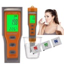 Tester kvality vody 4v1 LED PH Meter Elektronický teplomer Tester