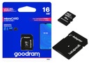 KARTA GOODRAM 16GB UHS1 CLASS 10 MICRO SD + ADAPTÉR