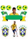 NEYMAR BRASIL Tortová oblátka + potlač NAME Sugar