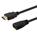 SAVIO CL-132 predlžovací kábel s uzávierkou (HDMI F - HDM