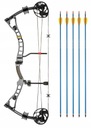 Zložený luk Poe Lang Axis 2,5 - čierny + ŠÍP
