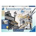 PUZZZLE 1200 dielikov PARÍŽSKÉ PUZZZLE NA MAĽOVANIE 199358