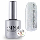 EM Nail Glitter Tempered Top 15ml