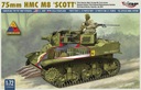 MIRAGE 720002 1:72 75 mm HMC M8 