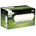 6x E14 LED žiarovka GUĽA 7W = 60W 4000K Neutrálna FILAMENT MLKY DEKORATÍV.