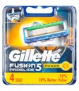 FUSION GILLETTE PROGLIDE POWER 4 KS ČEPEĽOVÉ VLOŽKY