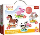 BABY CLASSIC PUZZZ NA FARMA MOJE PRVÉ KOCKY PUZZLE 2+