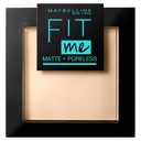 Maybelline Fit Me zmatňujúci púder na tvár s aplikátorom 220 Natural Beige