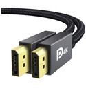 Kábel DisplayPort 1.4 DP-DP 8K 60Hz 4K HDR 2m