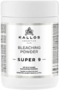 Kallos SUPER 9 BLEACHING PWDER Zosvetľovač vlasov 9 tónov 500g