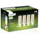 4x LED G9 CAPSULE Žiarovka 12W = 100W 1152lm 4000K Neutrál 360° LUMILED