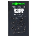 Korda PTFE Coated Spinner Swivel, veľkosť 11, pre kapry