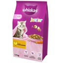 WHISKAS JUNIOR KRMIVO PRE MAČIATKA S KURAŤOM 1,4KG