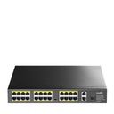 SWITCH PoE+ FS1026PS1 300W 24 + 2x Gigabit SFP CCTV