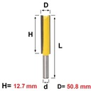Frézka na drevo z masívneho karbidu 12,7 x 50,8 x 83,5 / 8 mm