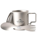 Fjord Nansen Jacon Titanium cup + spork set