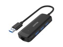 Rozbočovač USB 3.1 x3 plus Gigabit Unitek H1111A