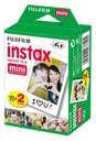 Fujifilm Instax Mini Glossy vložky do fotoaparátu 2 balenia (20 fotografií)