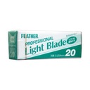 Feather Professional Light Blades 20 kusov PL-20