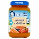 GERBER Večera Zeleninová kytica s lososom v omáčke 190g