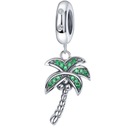 Charms Bead Pendant Náramky PALM, strieborné