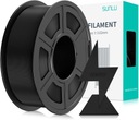 SUNLU FILAMENT 1,75 mm 1 kg BLACK BLACK PLA VYSOKÁ RÝCHLOSŤ RÝCHLO