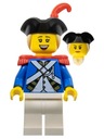 LEGO Figúrka pi188 Imperiálna vojačka Pirátky + mušketa