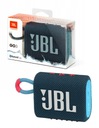 PRENOSNÝ REPRODUKTOR JBL GO 3 / MODRO - RUŽOVÝ / VODEODOLNÝ / BLUETOOTH